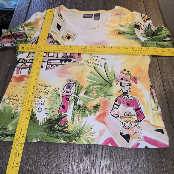 Chico's additions sz. Large novelty tshirt - Picture 4 of 5